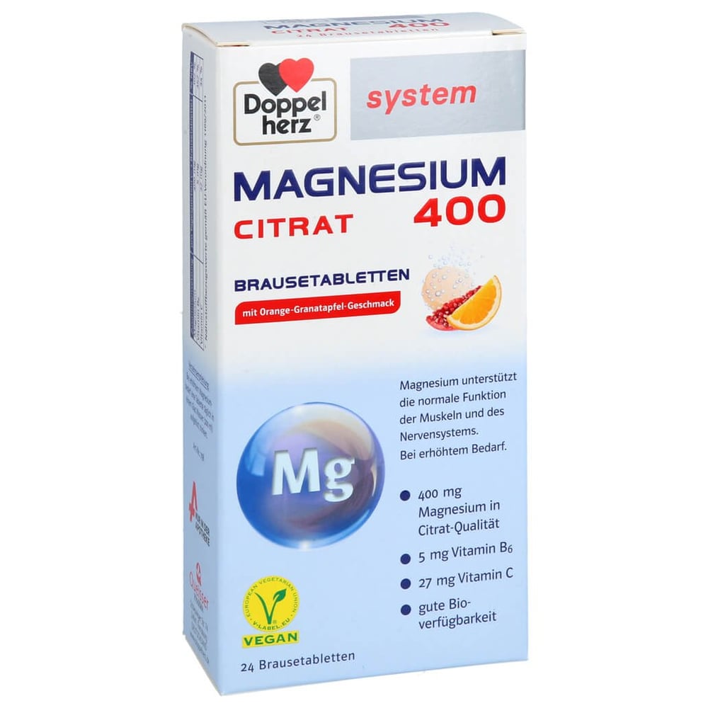 Doppelherz Magnesium 400 Citrat system