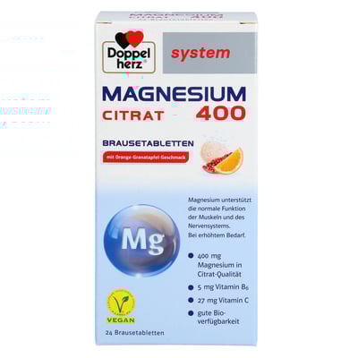 Doppelherz Magnesium 400 Citrat system