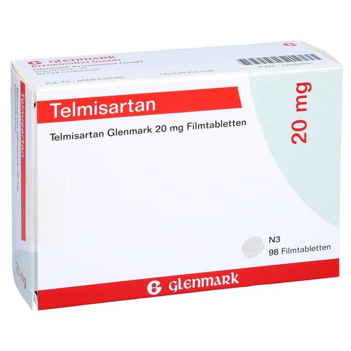 Telmisartan Glenmark 20mg