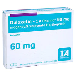Duloxetin - 1 A Pharma 60 mg magens. Hartkapseln