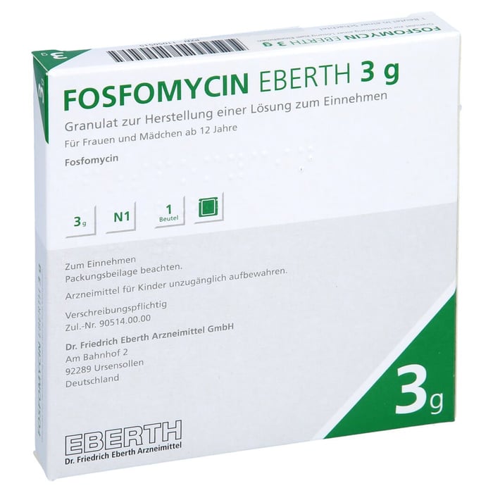 Fosfomycin Eberth 3g