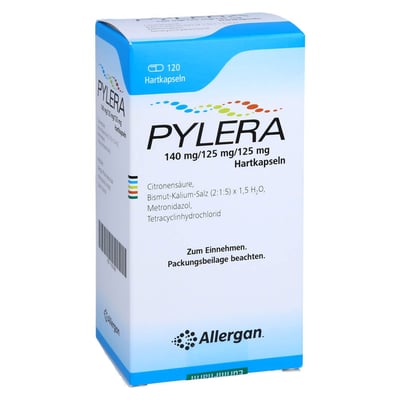 Pylera 140/125/125mg