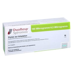 Duoresp Spiromax 160ug/4.5ug/Dosis 1x120ED Inh.-P.
