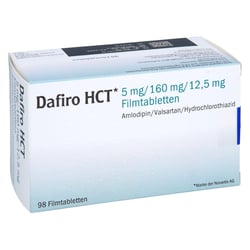 Dafiro HCT 5 mg/160 mg/12,5 mg