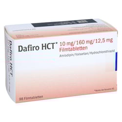 Dafiro HCT 10 mg/160 mg/12,5 mg