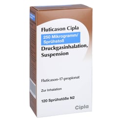 Fluticason Cipla 250 Mikrogramm/Sprühstoß