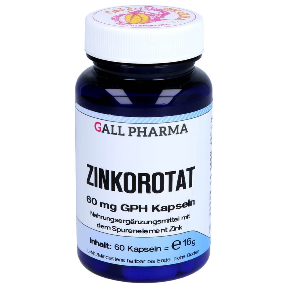 Zinkorotat 60 mg Gph Kapseln