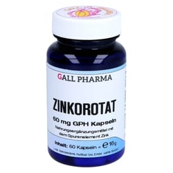 Zinkorotat 60 mg Gph Kapseln