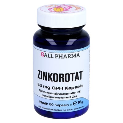 Zinkorotat 60 mg Gph Kapseln