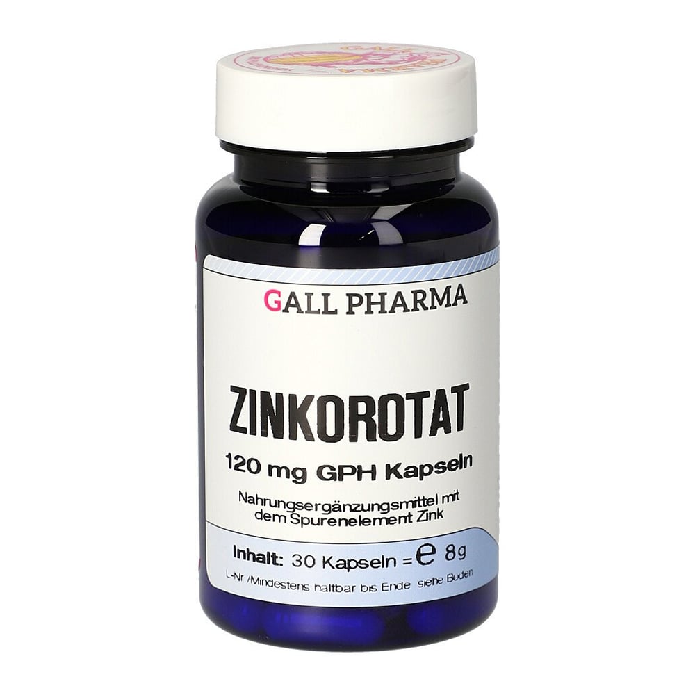 Zinkorotat 120 mg Gph Kapseln