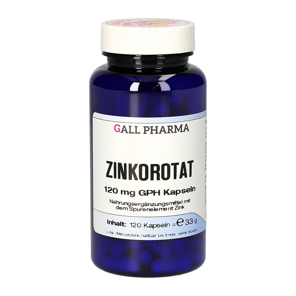 Zinkorotat 120 mg Gph Kapseln