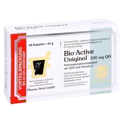 Bio Active Uniqinol 100 mg Qh Pharma Nord Kapseln