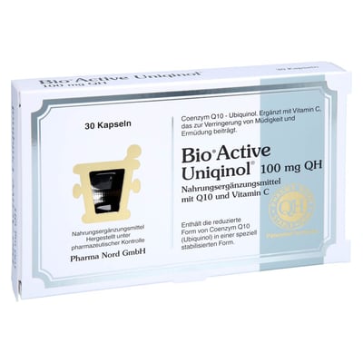 Bio Active Uniqinol 100 mg Qh Pharma Nord Kapseln