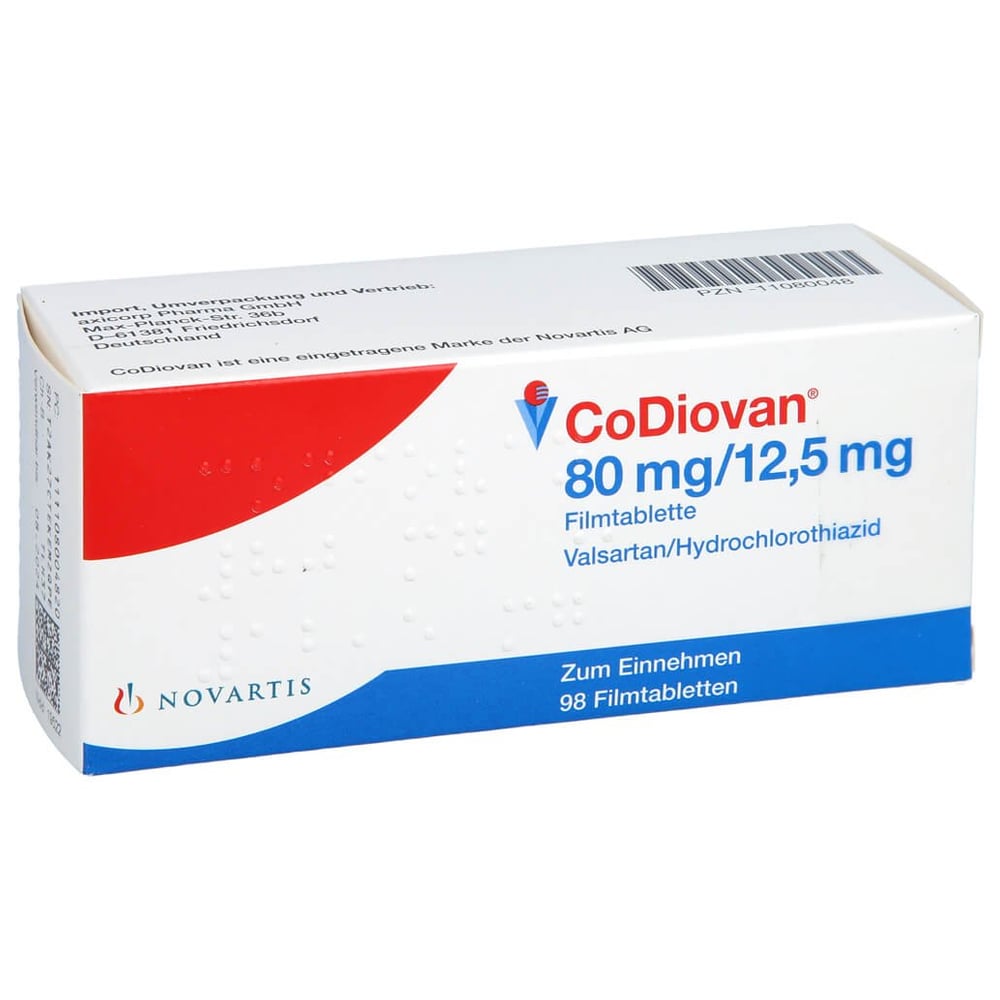 CoDiovan 80 mg/12,5 mg