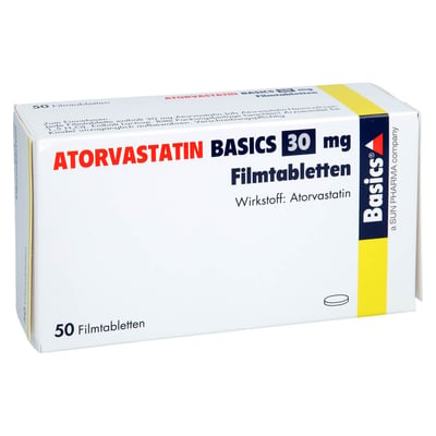 Atorvastatin Basics 30 mg Produktbild 1