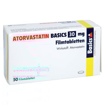 Atorvastatin Basics 30mg