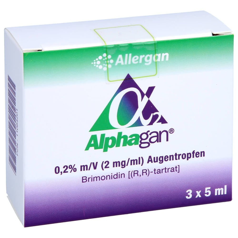 Alphagan 0,2 % m/V (2 mg/ml)