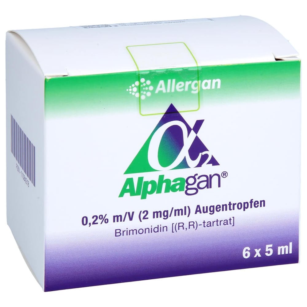 Alphagan 0,2 % m/V (2 mg/ml)