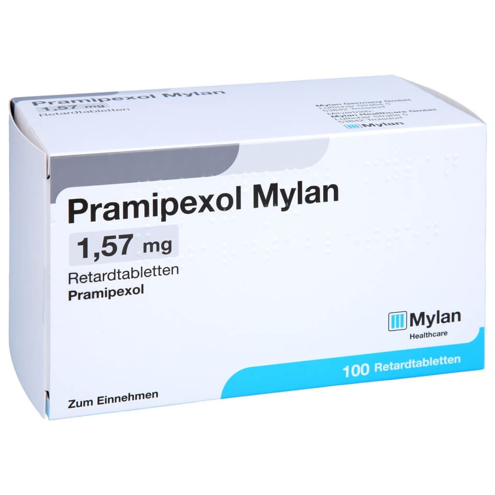 Pramipexol Mylan 1,57 mg