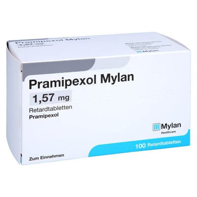 Pramipexol Mylan 1,57 mg