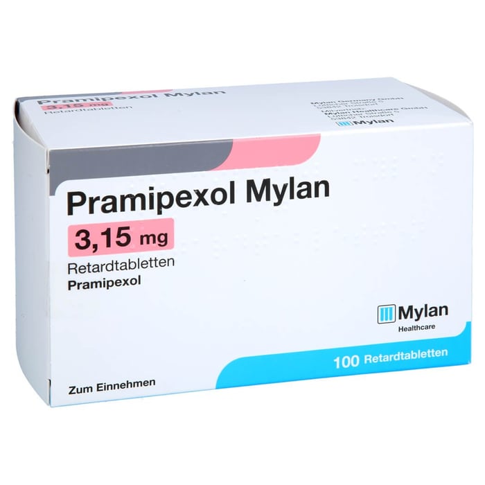 Pramipexol Mylan 3,15mg