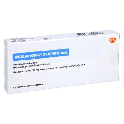 Malarone 250 mg/100 mg