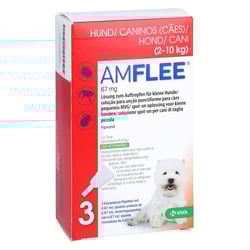 Amflee 67 mg Spot-on Lsg.f.kleine Hunde 2-10kg