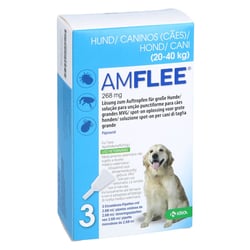Amflee 268 mg Spot-on Lösung f.große Hunde 20-40 kg