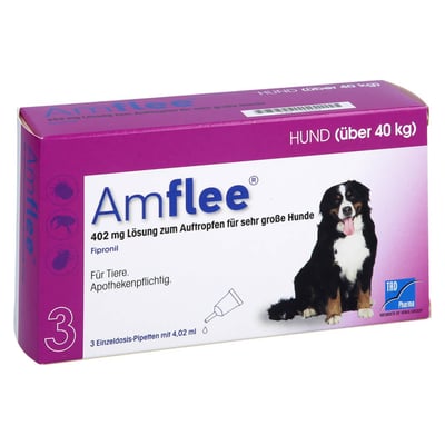 Amflee 402 mg Spot-on Lösung f.sehr gr. Hunde 40-60 kg