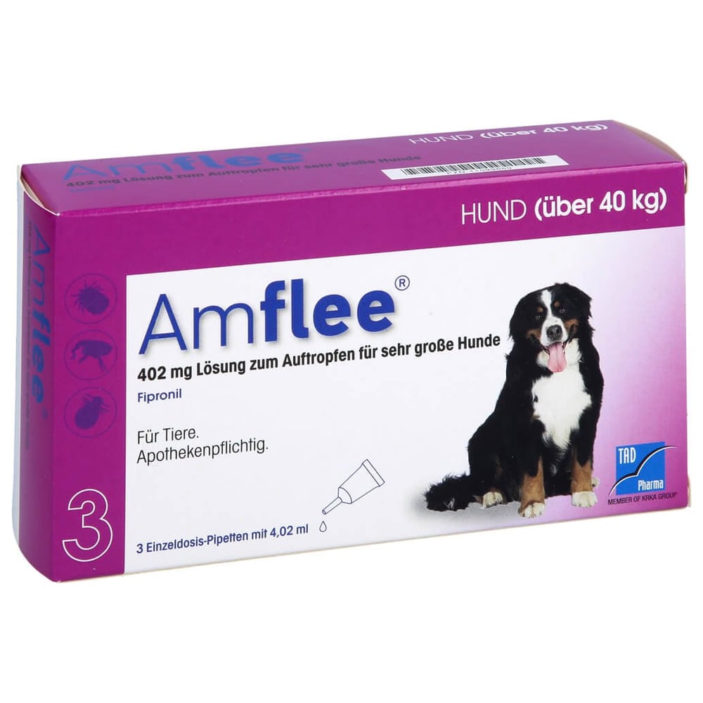 Amflee 402 mg Spot-on Lsg.f.sehr gr.Hunde 40-60kg