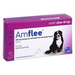 Amflee 402 mg Spot-on Lsg.f.sehr gr.Hunde 40-60kg