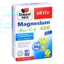 Doppelherz Magnesium 400 + B12 + C + E