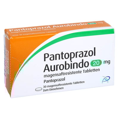 Pantoprazol Aurobindo 20 mg