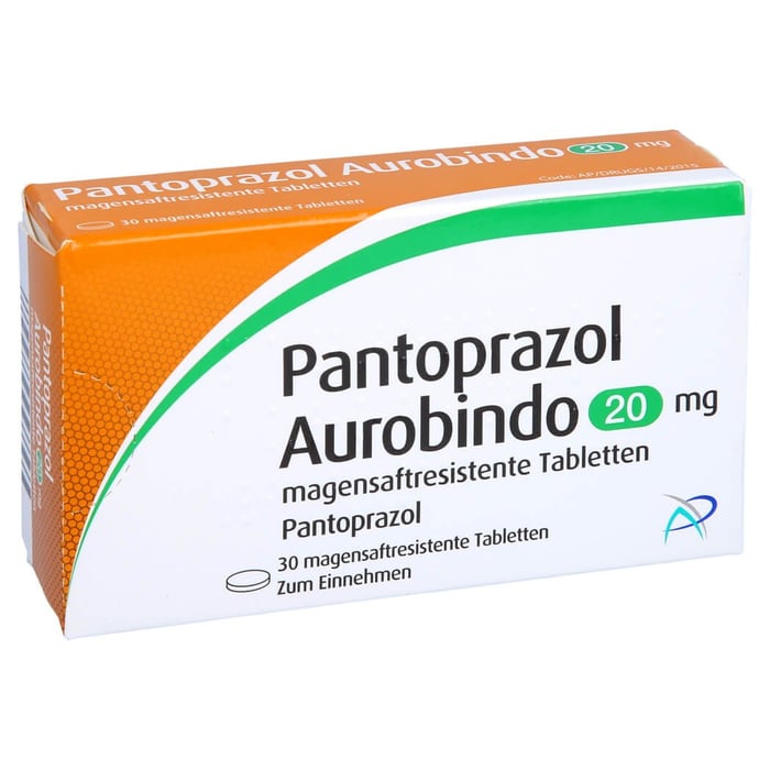 Pantoprazol Aurobindo 20mg