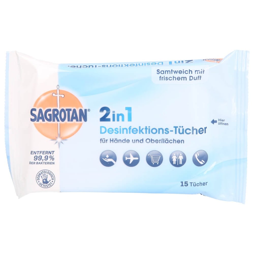 Sagrotan 2in1 Desinfektionstücher