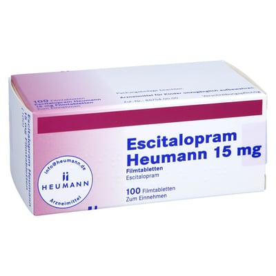 Escitalopram Heumann 15 mg