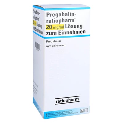 Pregabalin-ratiopharm 20 mg/ml