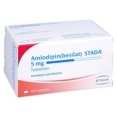 Amlodipin(besilat) STADA 5 mg