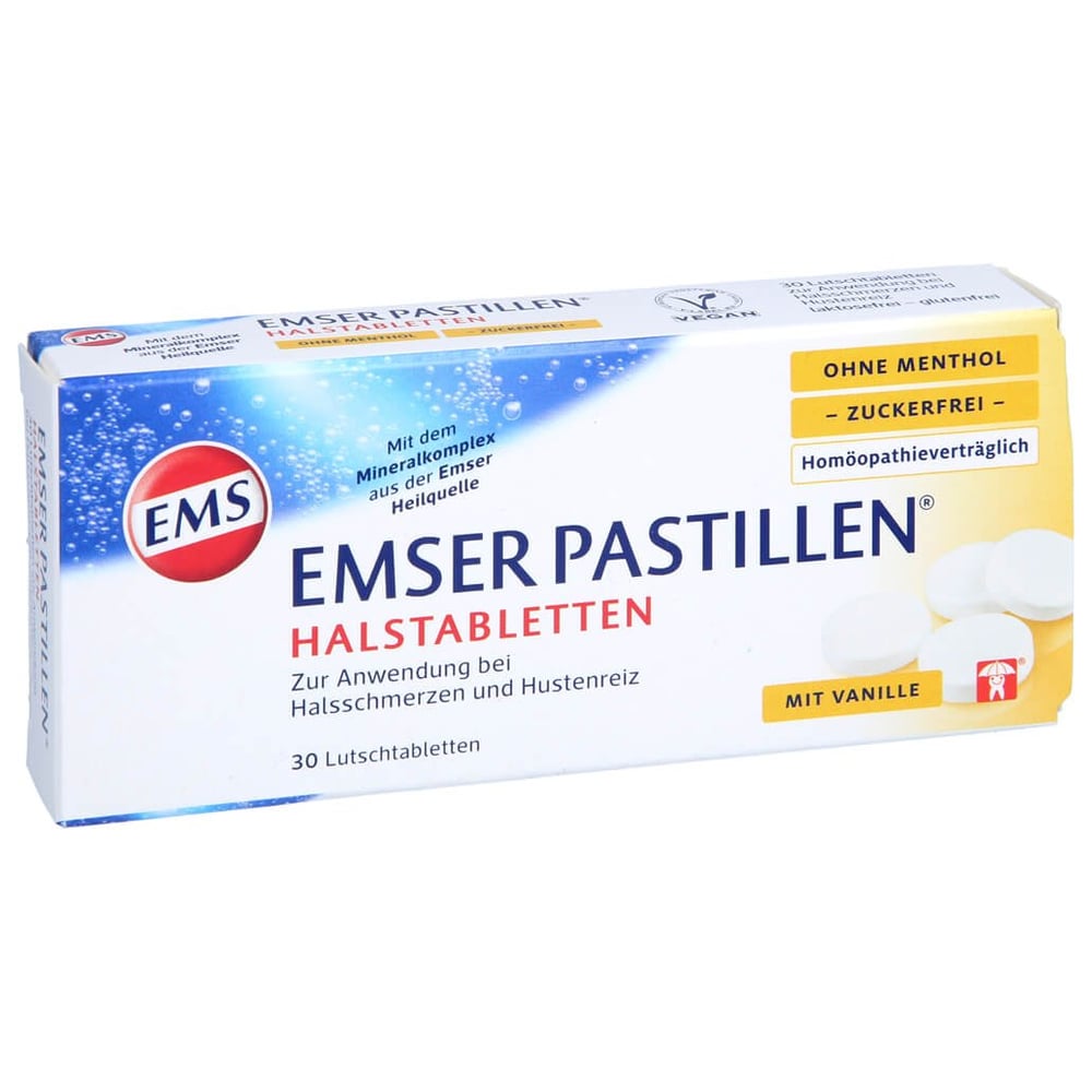 Emser Pastillen ohne Menthol zuckerfrei