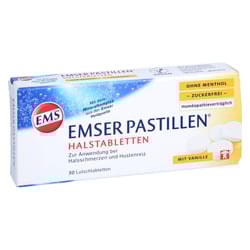 Emser Pastillen ohne Menthol zuckerfrei