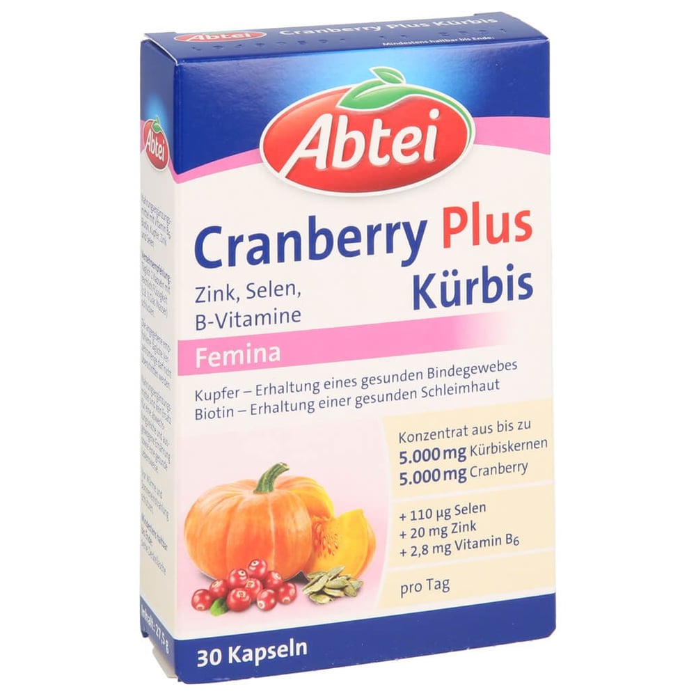 Abtei Cranberry Plus Kürbis Femina