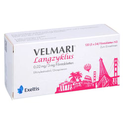 Velmari Langzyklus 0,02 mg/3 mg