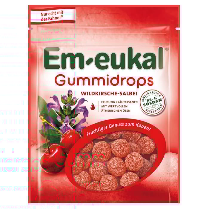 Em-eukal Gummidrops Wildkirsche-Salbei zh.