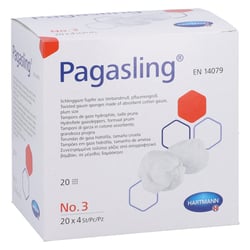 Pagasling Mulltupfer steril pflaumengroß Gr.3