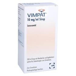 Vimpat 10 mg/ml Sirup