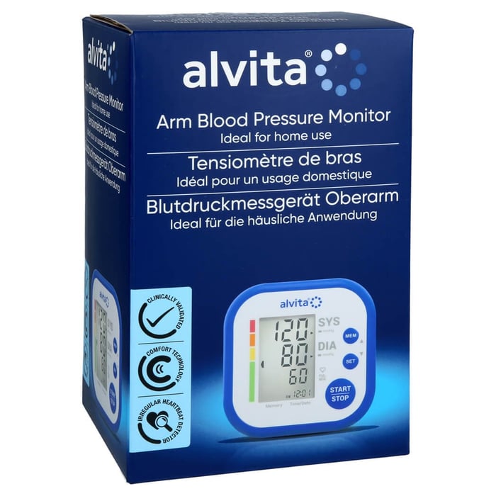 Alvita Blutdruckmessgerät Oberarm