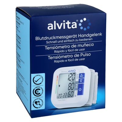 Alvita Blutdruckmessgerät Handgelenk