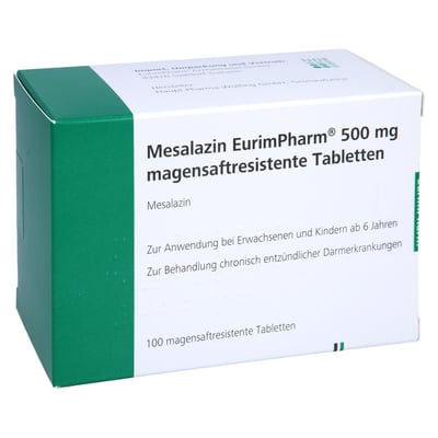 Mesalazin EurimPharm 500 mg