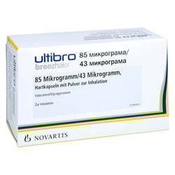 Ultibro Breezhaler 85/43ug