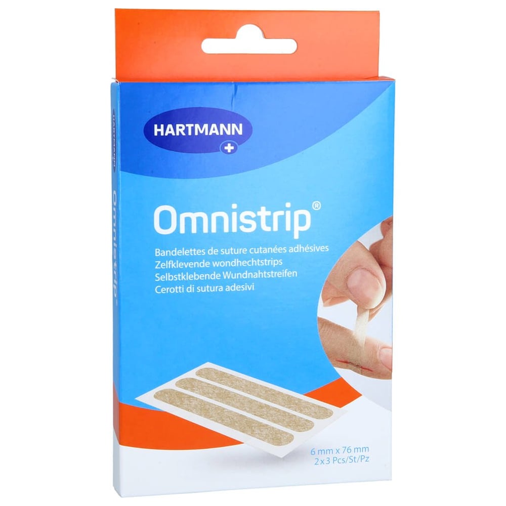 Omnistrip Wundnahtstreifen 6x76mm